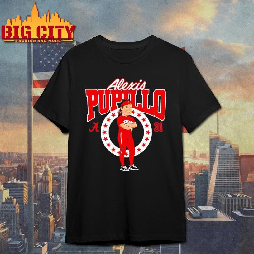 Alexis Pupillo Alabama Softball NCAA Legends player - Adult & Kids T-Shirts, Sweatshirts & Hoodies apparel design preview 1