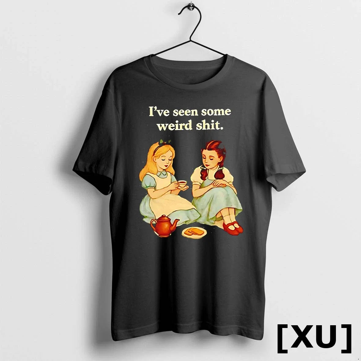 Alice And Dorothy Ive Seen Some Weird Shit Sweater - Adult & Kids T-Shirts, Sweatshirts & Hoodies apparel design preview 1