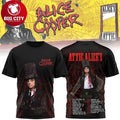 Alice Cooper Alices Attic 2026 Tour Two Sided - Adult & Kids T-Shirts, Sweatshirts & Hoodies apparel design preview 1