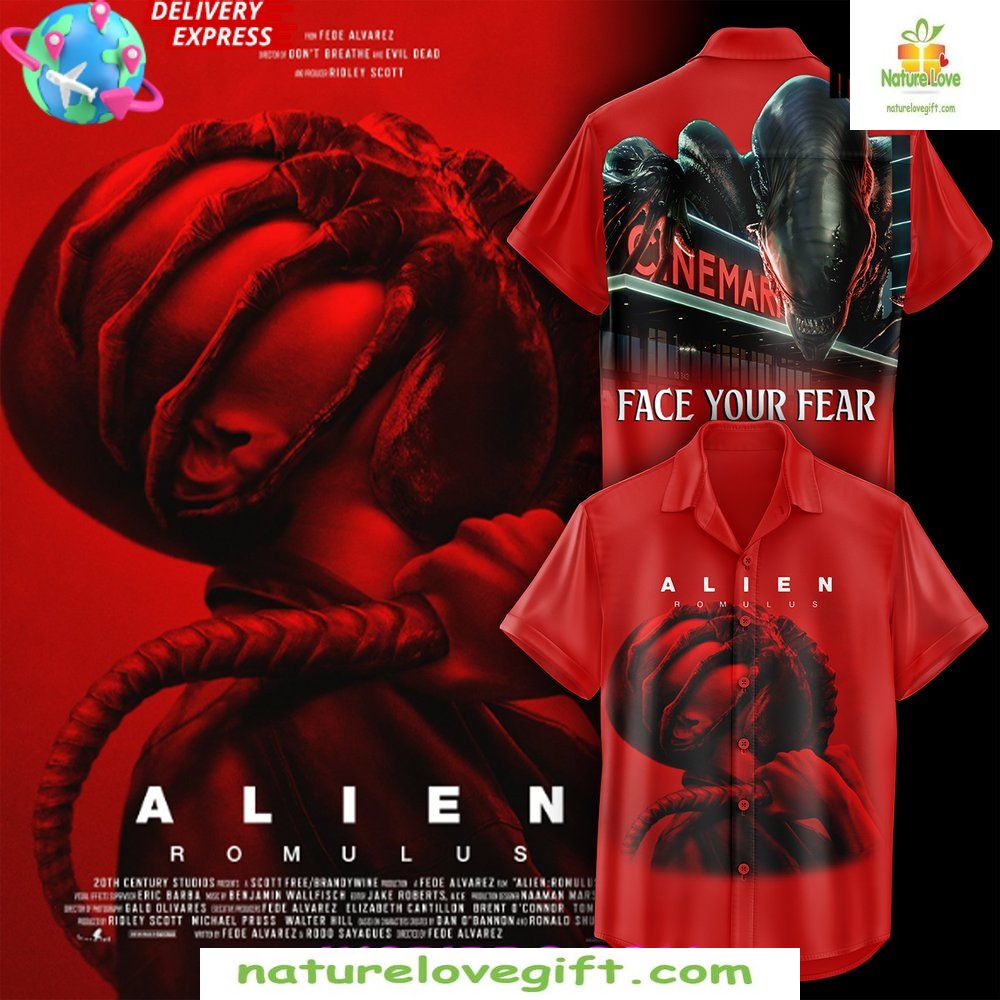 Alien Romulus 2026 Hawaiian Limited Edition - Adult & Kids T-Shirts, Sweatshirts & Hoodies apparel design preview 1