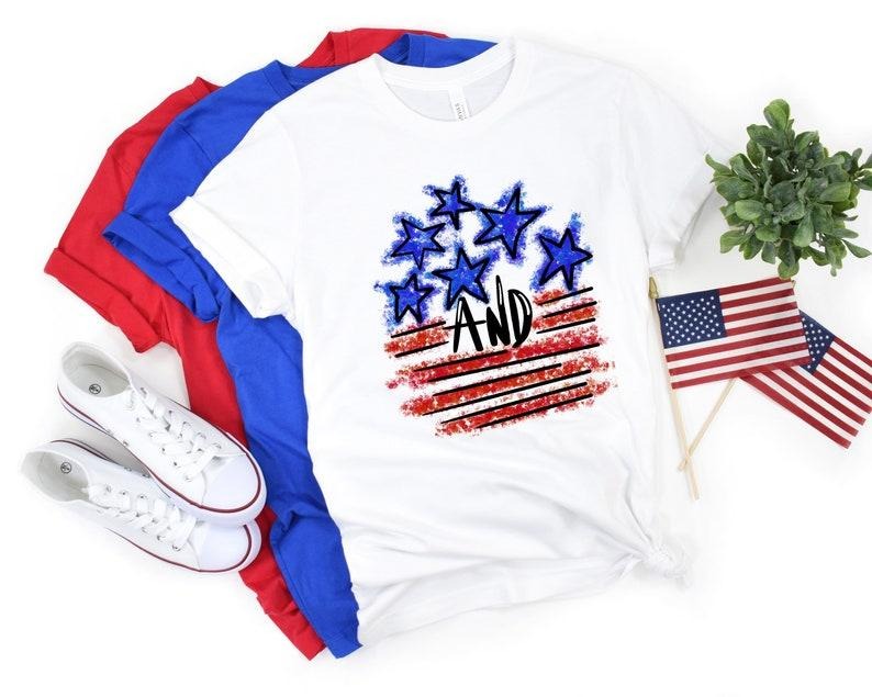 All American Teacher Teachers 4th July Fourth USA - Adult & Kids T-Shirts, Sweatshirts & Hoodies apparel design preview 1