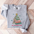 All Booked Librarian Bookworm Book Tree Lovers - Adult & Kids T-Shirts, Sweatshirts & Hoodies apparel design preview 1