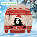 All I Need For Christmas Is Snow Ugly Christmas Sweater - Holiday Gift product image