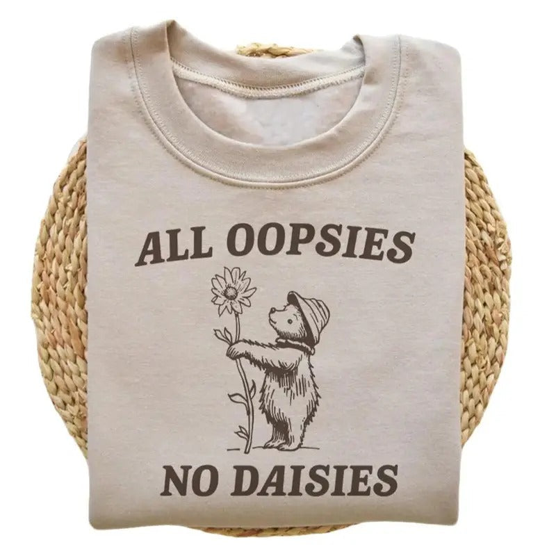 All Oopsies No Daisies Vintage Raccoon Meme Wetsuit - Adult & Kids T-Shirts, Sweatshirts & Hoodies apparel design preview 1