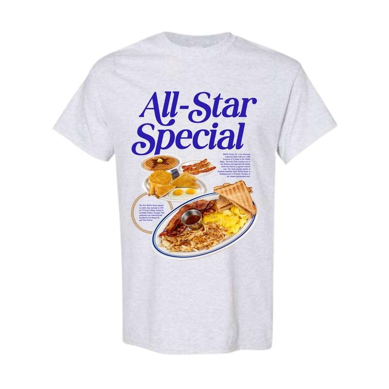 All Star Breakfast Full Size Color - Adult & Kids T-Shirts, Sweatshirts & Hoodies apparel design preview 1
