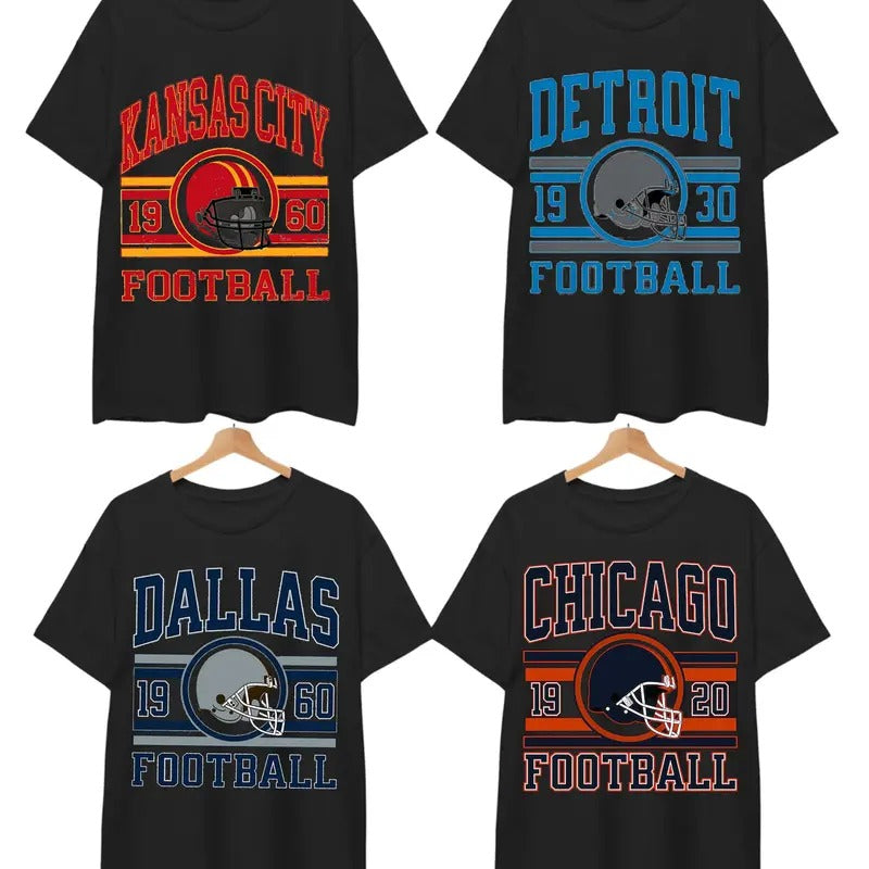 All Teams Cotton Gildan 5000 Sport Classic Football - Adult & Kids T-Shirts, Sweatshirts & Hoodies apparel design preview 1