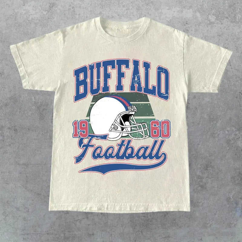 All Teams Football Vintage Size Her Him Fan - Adult & Kids T-Shirts, Sweatshirts & Hoodies apparel design preview 1