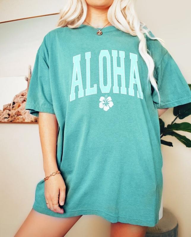 Aloha Hibiscus Hawaii Beach Summer Flower - Adult & Kids T-Shirts, Sweatshirts & Hoodies apparel design preview 1