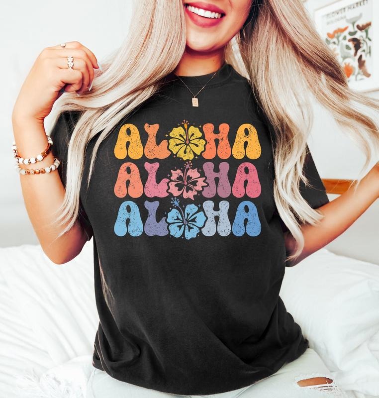 Aloha Hawaii Family Vacation Summer Trip - Adult & Kids T-Shirts, Sweatshirts & Hoodies apparel design preview 1