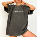 Always Tired I'M Trying But Very Club Unhinged Funny - Adult & Kids T-Shirts, Sweatshirts & Hoodies apparel design preview 1