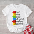 Always Unique Autism Awareness Be Kind Puzzle - Adult & Kids T-Shirts, Sweatshirts & Hoodies apparel design preview 1