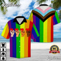 Gay Pride Gift Banana Pattern Hawaiian - Adult & Kids T-Shirts, Sweatshirts & Hoodies apparel design preview 1