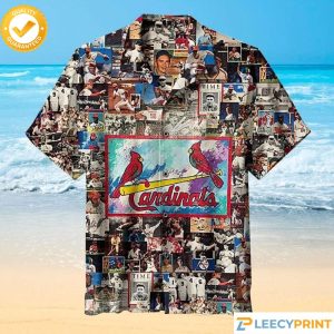 Amazing St Louis Cardinals MLB Hawaiian - Adult & Kids T-Shirts, Sweatshirts & Hoodies apparel design preview 1