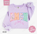 Amen Bow Comfort Colors Easter Cute - Adult & Kids T-Shirts, Sweatshirts & Hoodies apparel design preview 1