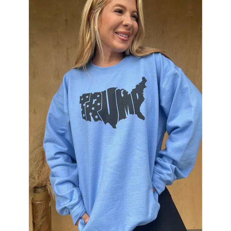 America Map - Adult & Kids T-Shirts, Sweatshirts & Hoodies apparel design preview 1