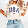 America Fourth July 4th Patriotic Est Red White Blue - Adult & Kids T-Shirts, Sweatshirts & Hoodies apparel design preview 1