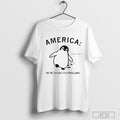 America Were Taxing The Penguins - Adult & Kids T-Shirts, Sweatshirts & Hoodies apparel design preview 1