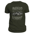 America'S Highway Classic Car Old Race - Adult & Kids T-Shirts, Sweatshirts & Hoodies apparel design preview 1