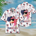 American Flag Flamingo Aloha Hawaiian - Adult & Kids T-Shirts, Sweatshirts & Hoodies apparel design preview 1
