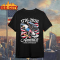 American Independence 250th Anniversary 1776-2026 - Adult & Kids T-Shirts, Sweatshirts & Hoodies apparel design preview 1