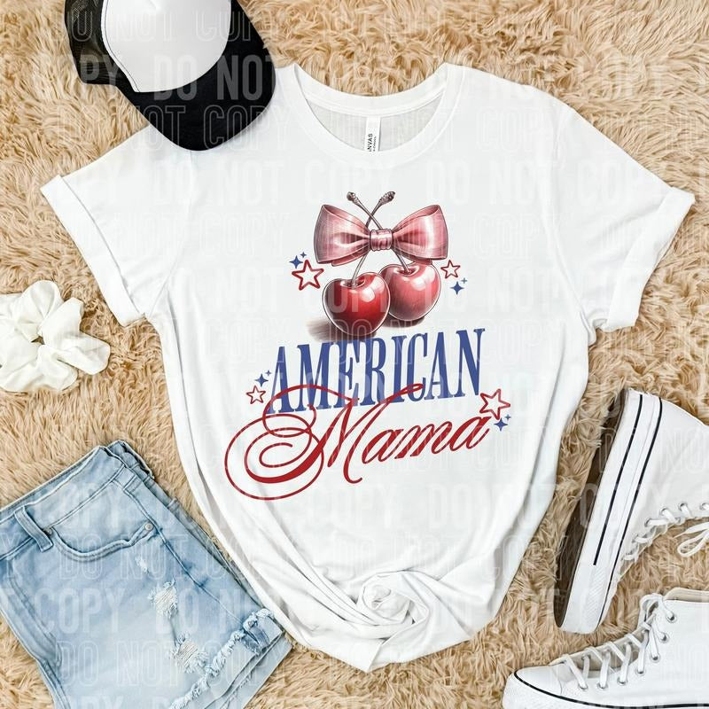 American Mama DTF Transfers THIS IS NOT - Adult & Kids T-Shirts, Sweatshirts & Hoodies apparel design preview 1