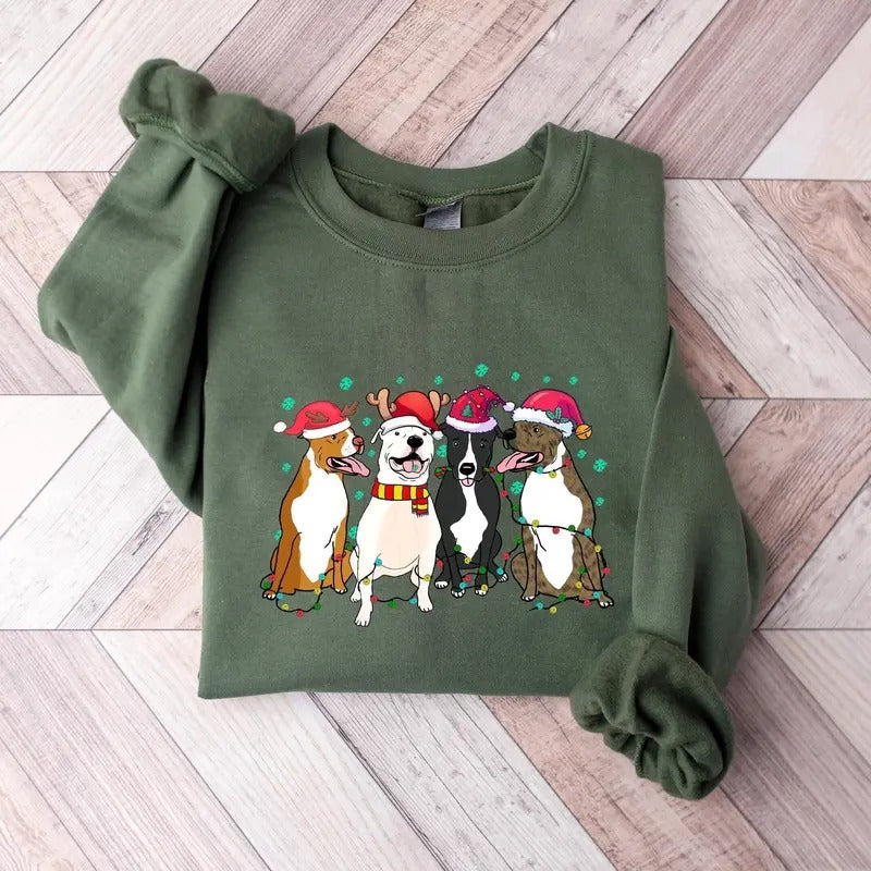 American Pit Bull Terrier Dog Pitbull Lover Mom - Adult & Kids T-Shirts, Sweatshirts & Hoodies apparel design preview 1