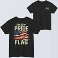 American Pride Flag Bold 'This Is My 4th July True - Adult & Kids T-Shirts, Sweatshirts & Hoodies apparel design preview 1