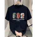 American Trend High Street Casual Printed Half Sleeve - Adult & Kids T-Shirts, Sweatshirts & Hoodies apparel design preview 1