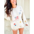 Americana Sticker Trend Top - Adult & Kids T-Shirts, Sweatshirts & Hoodies apparel design preview 1