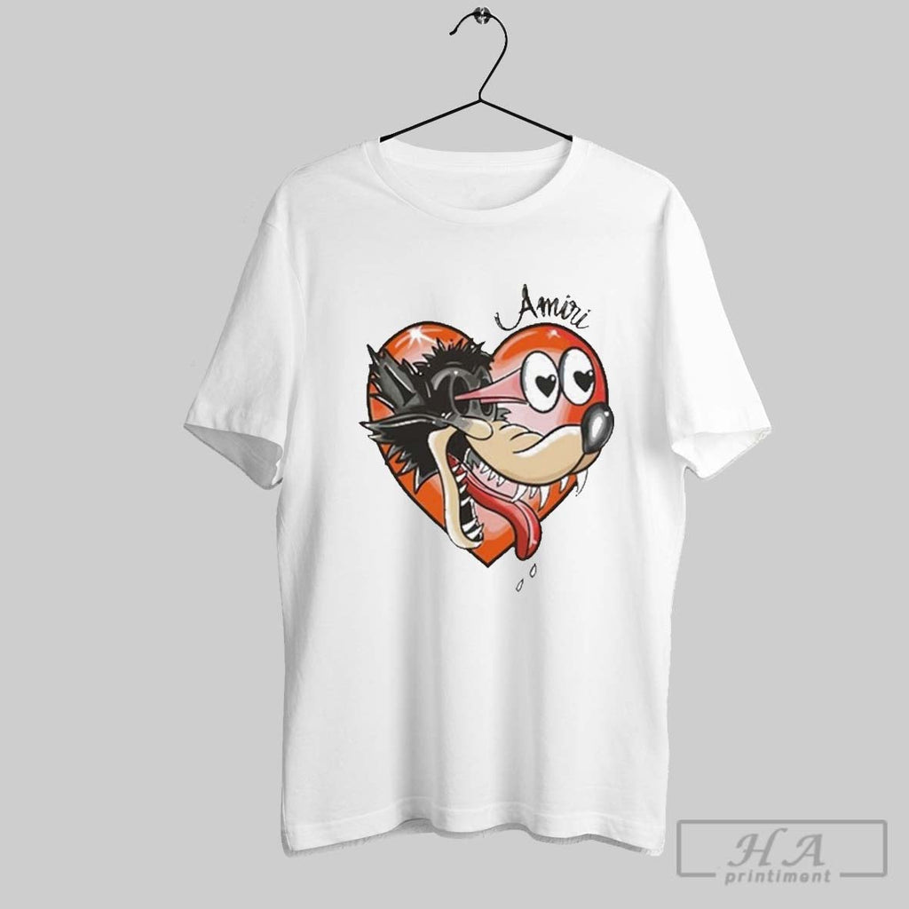 Amiri Hopeless Romantic Heart - Adult & Kids T-Shirts, Sweatshirts & Hoodies apparel design preview 1