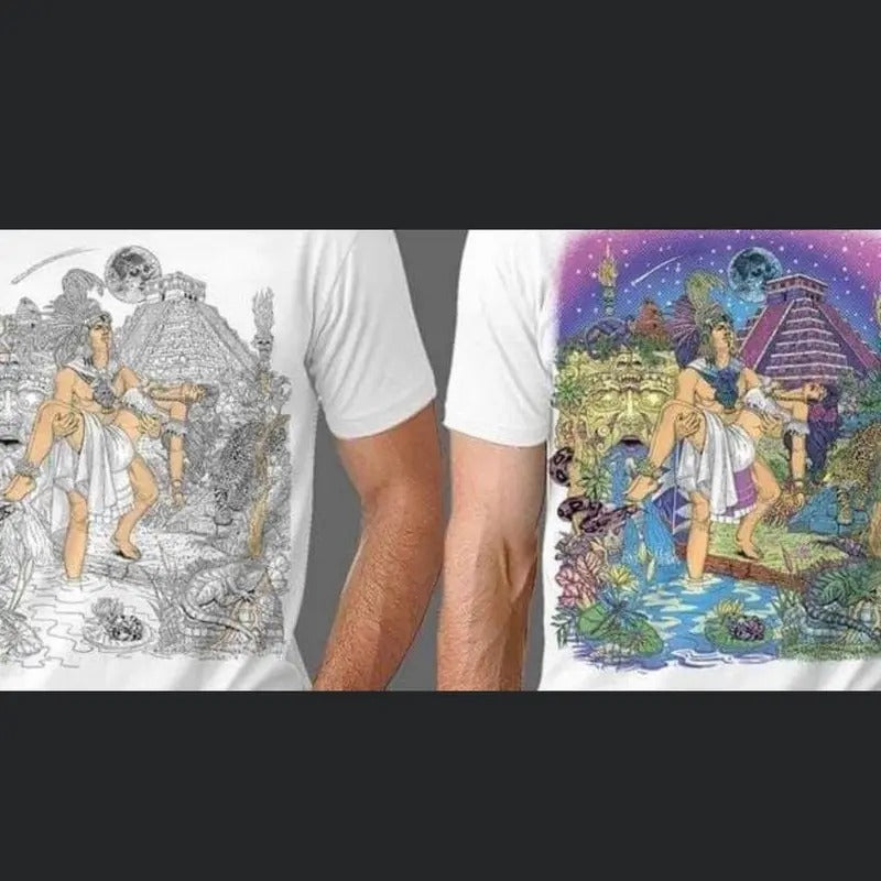 Amor Eterno Maya Cotton White - Adult & Kids T-Shirts, Sweatshirts & Hoodies apparel design preview 1