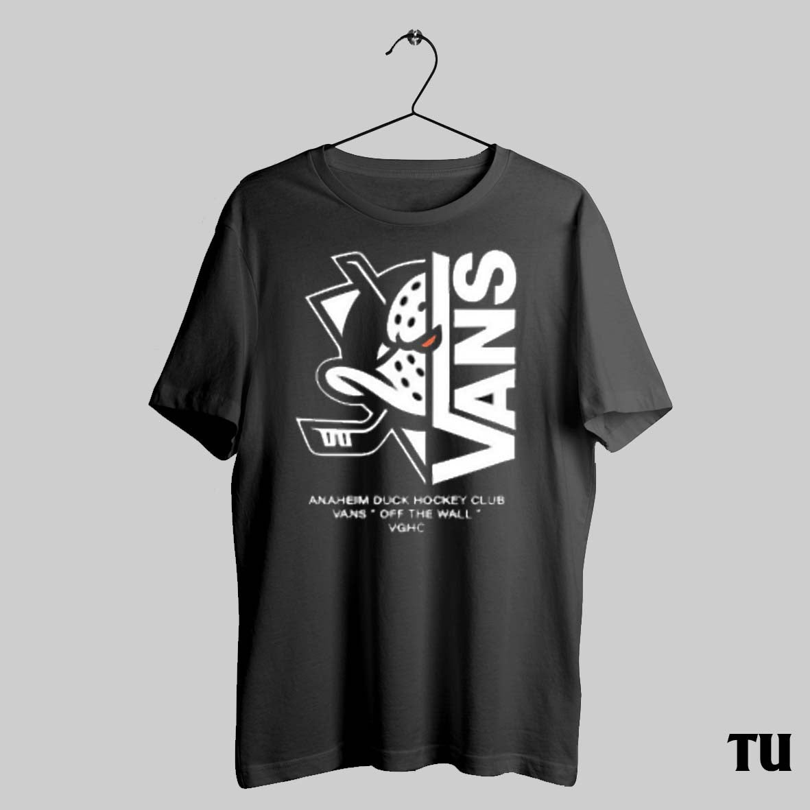 Anaheim Ducks Hockey Club X Vans Of The Wall Vert - Adult & Kids T-Shirts, Sweatshirts & Hoodies apparel design preview 1