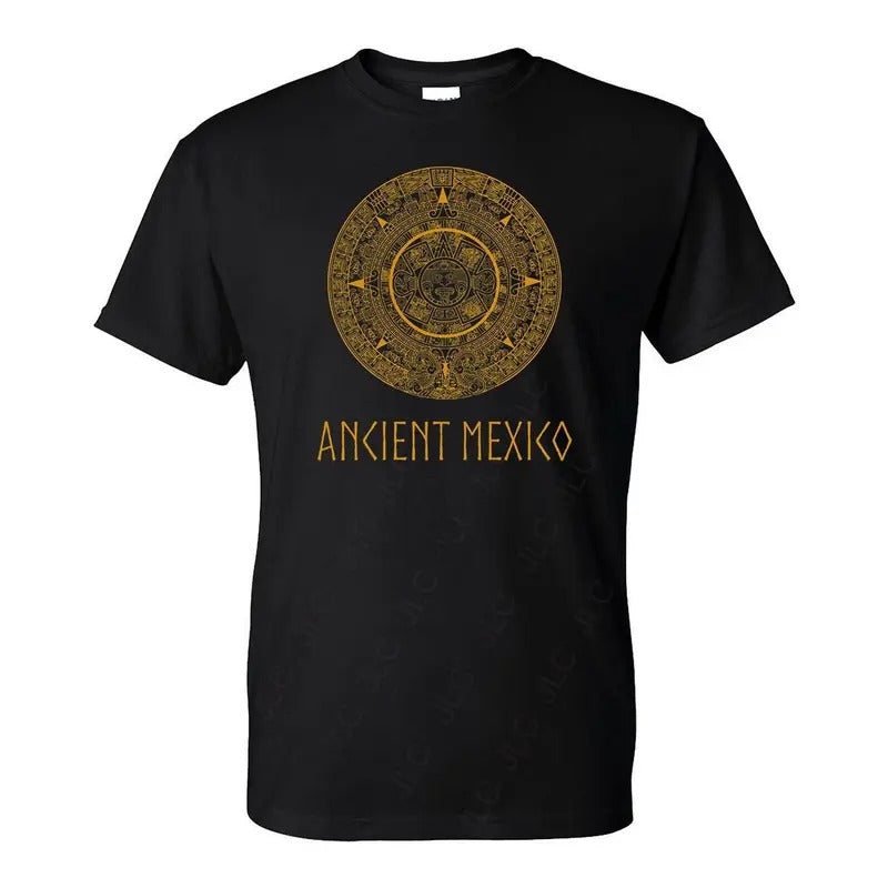 Ancient Mexico Aztec Calendar Casual Classic Cotton - Adult & Kids T-Shirts, Sweatshirts & Hoodies apparel design preview 1