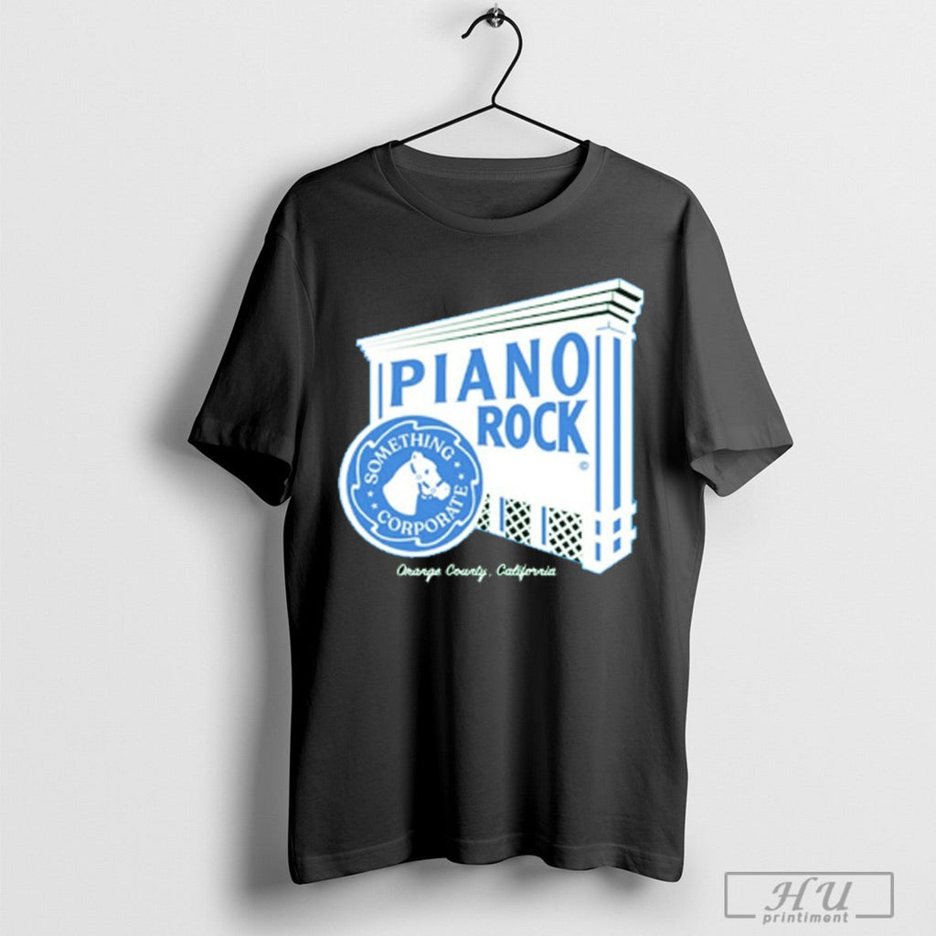Andrew Mcmahon Something Corporate Piano Rock Orange - Adult & Kids T-Shirts, Sweatshirts & Hoodies apparel design preview 1