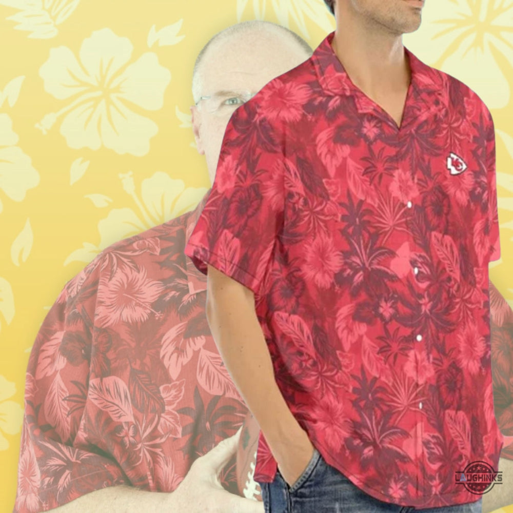 Andy Reid Hawaiian Kansas City Current Kc Chiefs - Adult & Kids T-Shirts, Sweatshirts & Hoodies apparel design preview 1