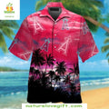MLB Hawaiian Angels Sunset Paradise Palm Tree - Adult & Kids T-Shirts, Sweatshirts & Hoodies apparel design preview 1