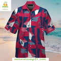 MLB Angels Hawaiian Team Colors Patchwork Baseball - Adult & Kids T-Shirts, Sweatshirts & Hoodies apparel design preview 1