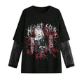 Anime Dark Gothic Forest Only Cotton Crew Neck Size S - Adult & Kids T-Shirts, Sweatshirts & Hoodies apparel design preview 1