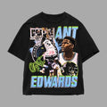 Ant.Hony Edw.Ards Timberwolves Basketball 100% Cotton - Adult & Kids T-Shirts, Sweatshirts & Hoodies apparel design preview 1