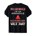 Anti Social Warning I'M Humor Made USA - Adult & Kids T-Shirts, Sweatshirts & Hoodies apparel design preview 1