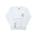 Anti Social Club White Pink ASSW325 Size S L - Adult & Kids T-Shirts, Sweatshirts & Hoodies apparel design preview 1