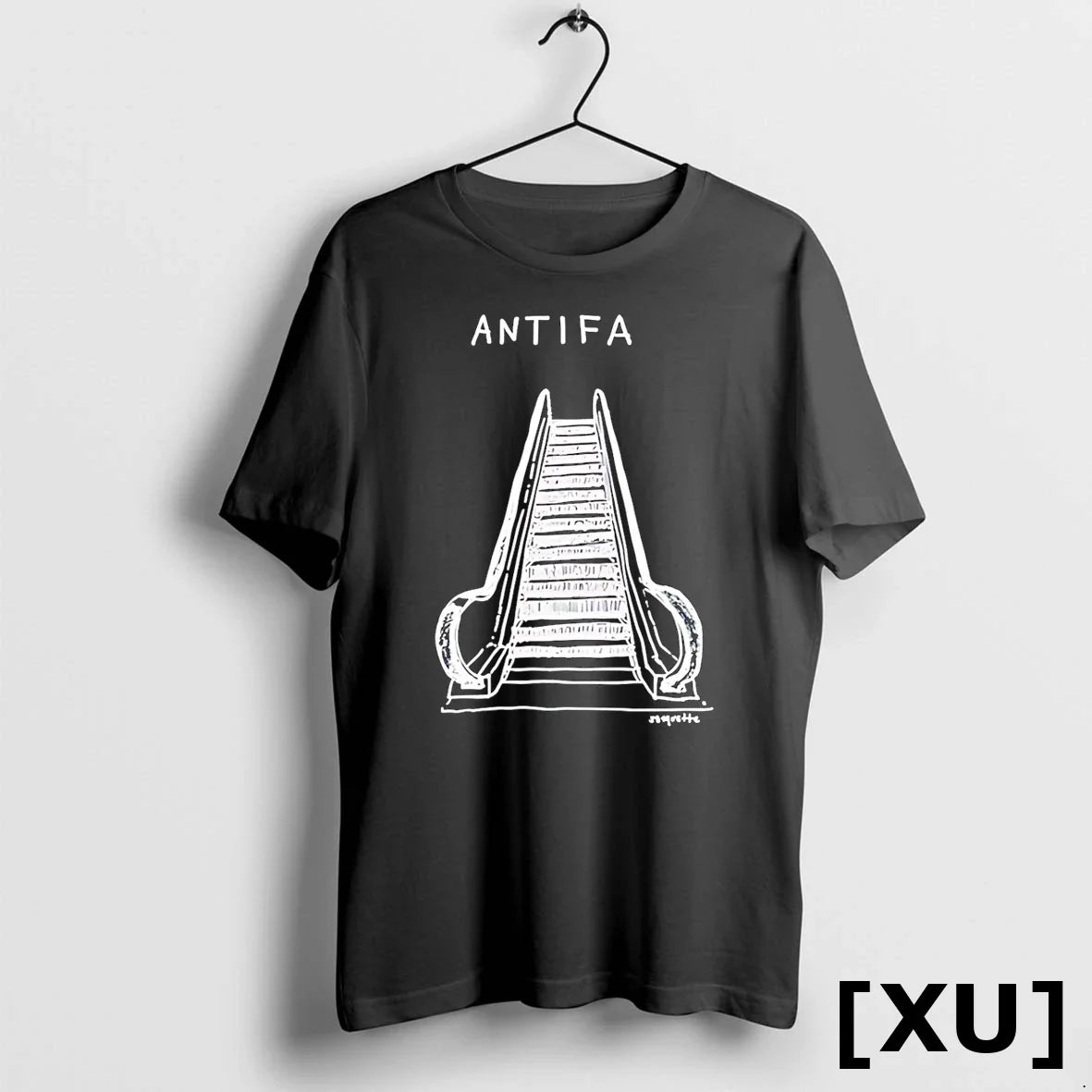 Antifa Escalator Paint Sweater - Adult & Kids T-Shirts, Sweatshirts & Hoodies apparel design preview 1