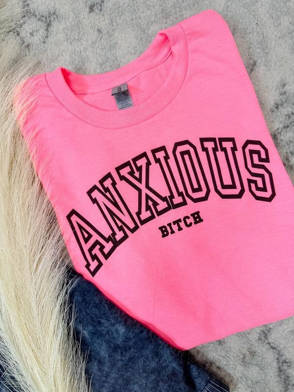Anxious - Adult & Kids T-Shirts, Sweatshirts & Hoodies apparel design preview 1