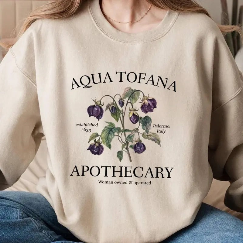 Aqua Tofana Apothecary Feminism Woman'S Right - Adult & Kids T-Shirts, Sweatshirts & Hoodies apparel design preview 1