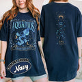 Aquarius Horoscope Zodiac Astrology Sun Moon Rising - Adult & Kids T-Shirts, Sweatshirts & Hoodies apparel design preview 1