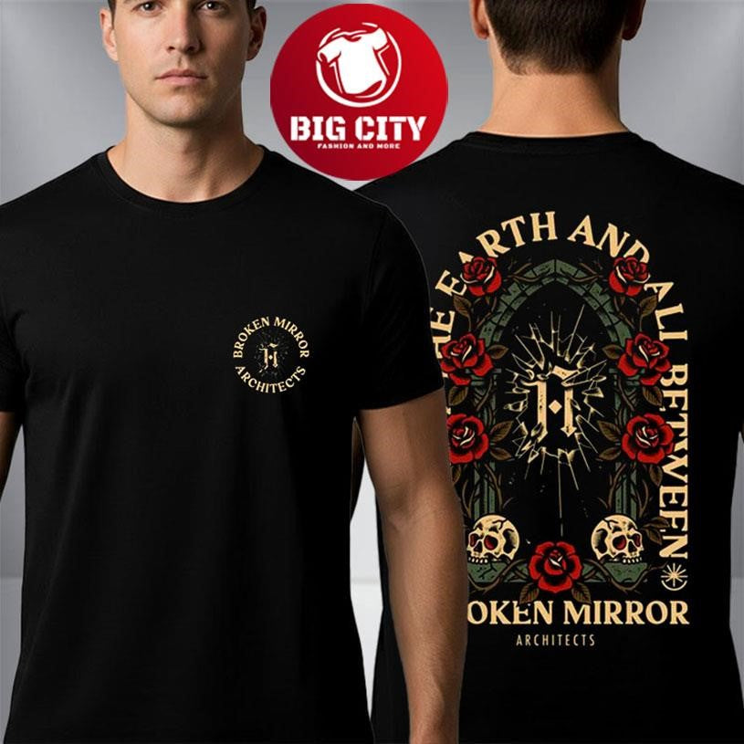 Architects Broken Mirror Tour 2026 Heavens The Sky - Adult & Kids T-Shirts, Sweatshirts & Hoodies apparel design preview 1