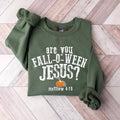 Are You Fall O Ween Jesus Funny Pumpkin Halloween - Adult & Kids T-Shirts, Sweatshirts & Hoodies apparel design preview 1