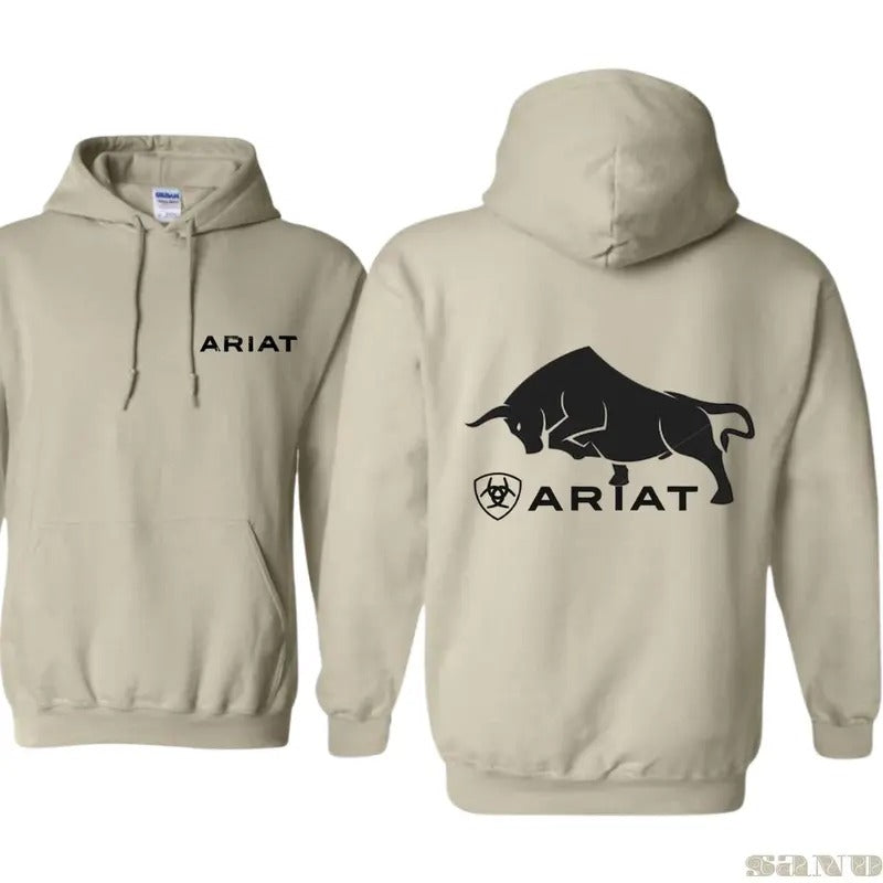 Ariat Bold Bull Iconic Logo Outdoor Western Durable - Adult & Kids T-Shirts, Sweatshirts & Hoodies apparel design preview 1