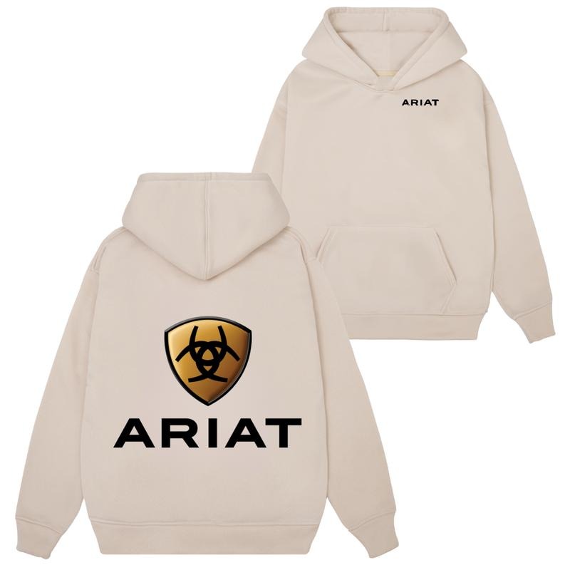 Ariat Luxurious Gold Logo Outdoor Activities - Adult & Kids T-Shirts, Sweatshirts & Hoodies apparel design preview 1