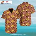 Arizona Cardinals Swirl Pattern Hawaiian For Unique - Adult & Kids T-Shirts, Sweatshirts & Hoodies apparel design preview 1